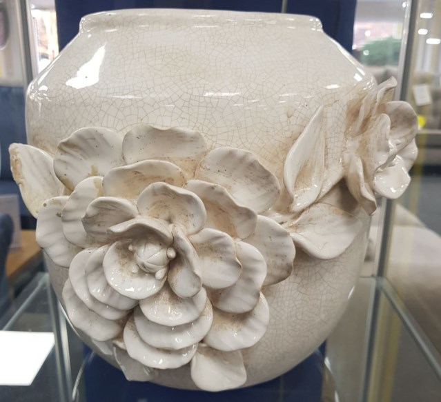 Floral Bell Ceramic Vase