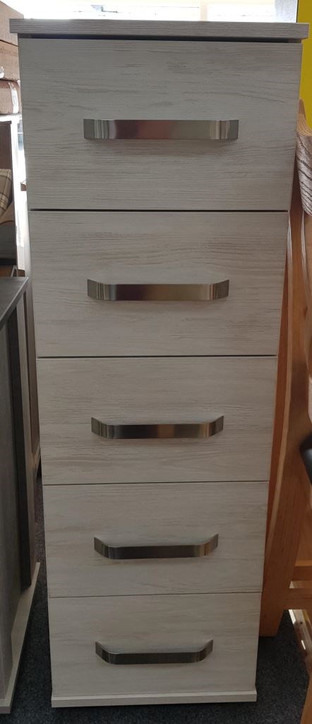 Ventura 5 Drawer Narrow Chest