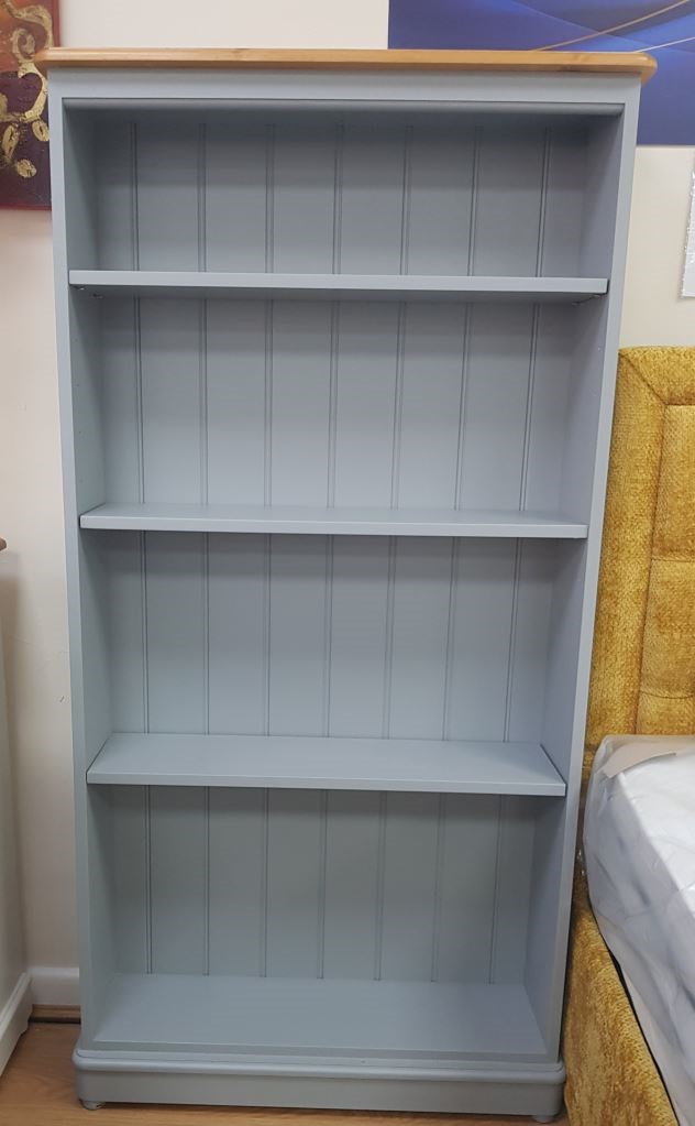 Wiltshire Mid Grey Bookcase